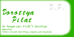 dorottya pilat business card